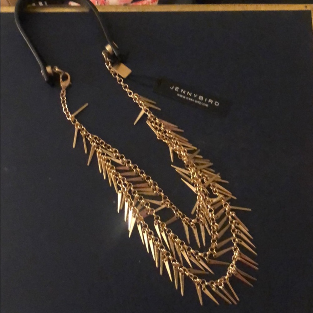 Black and gold necklace